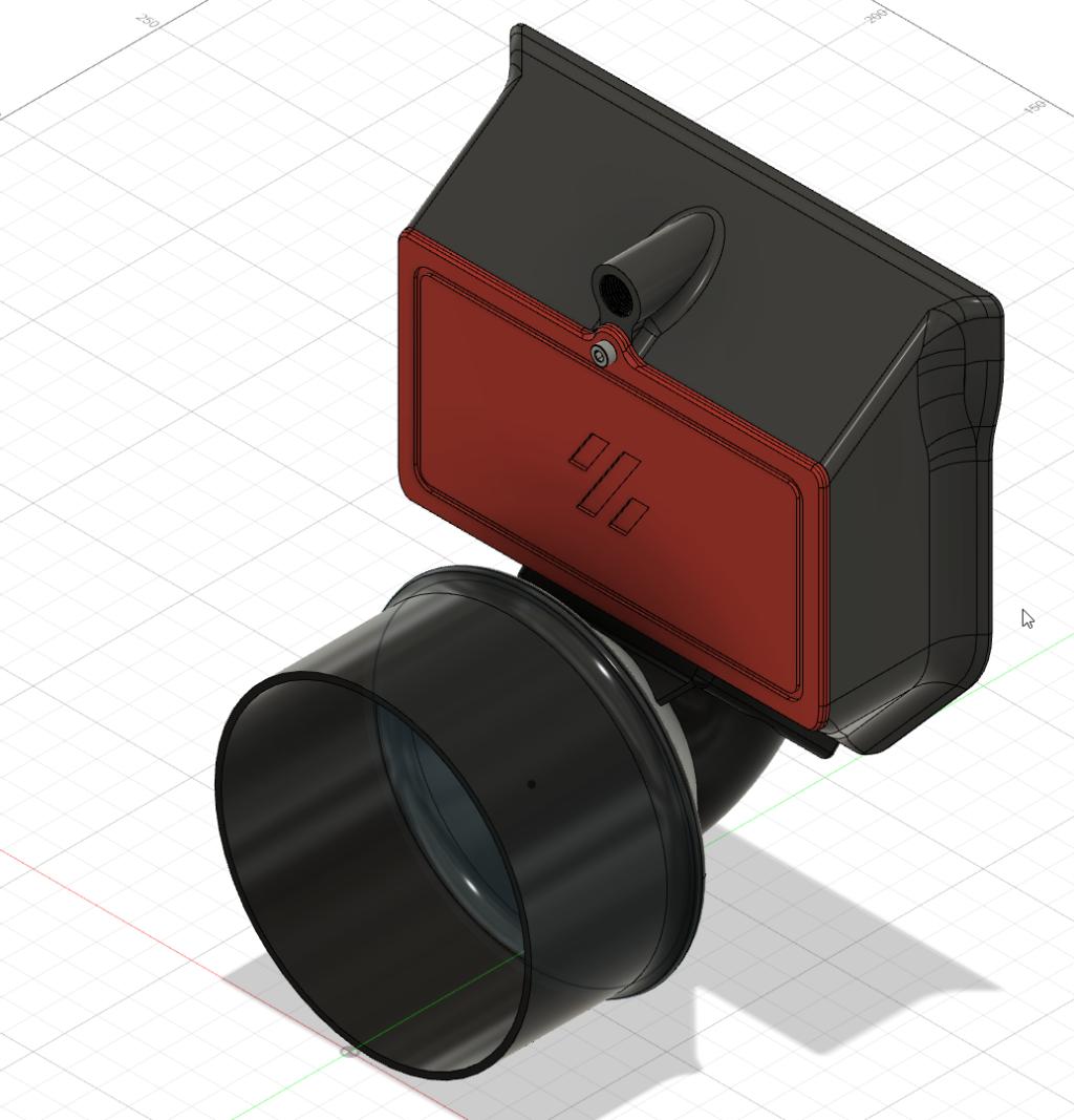 Exhaust Adapter ISO View