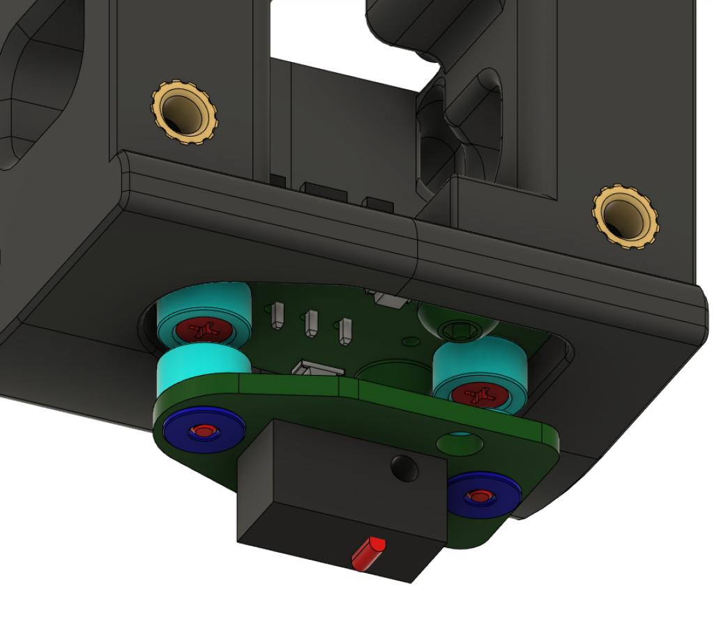 CAD view of the Euclid Probe embedded in the carriage