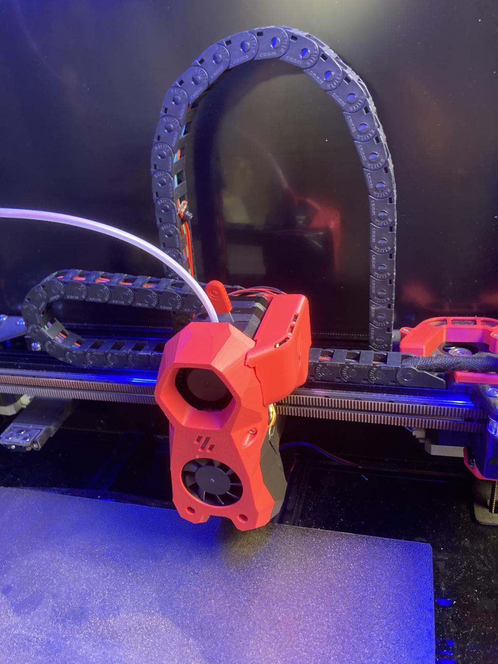 LGX Stealthburner Connector Cover Printable Voron User Mods Team FDM