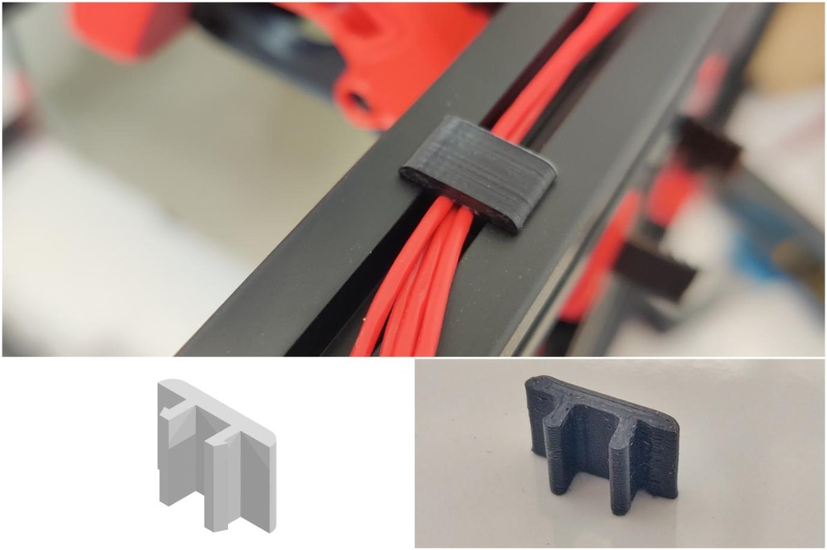 Misumi Cable Clip - Printable Voron User Mods - Team FDM